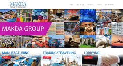 Desktop Screenshot of makdagroup.com